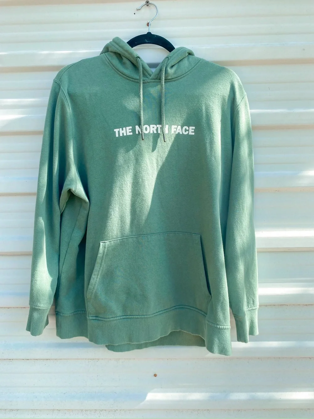 The North Face Men's Sage Green Pullover Hoodie